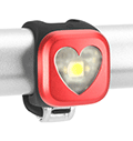 Knog Blinder 1 red heart front bike light