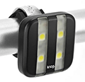 Knog Blinder 4 black striped front bike light