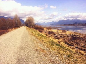 My daily commute to work along the Poco Trail